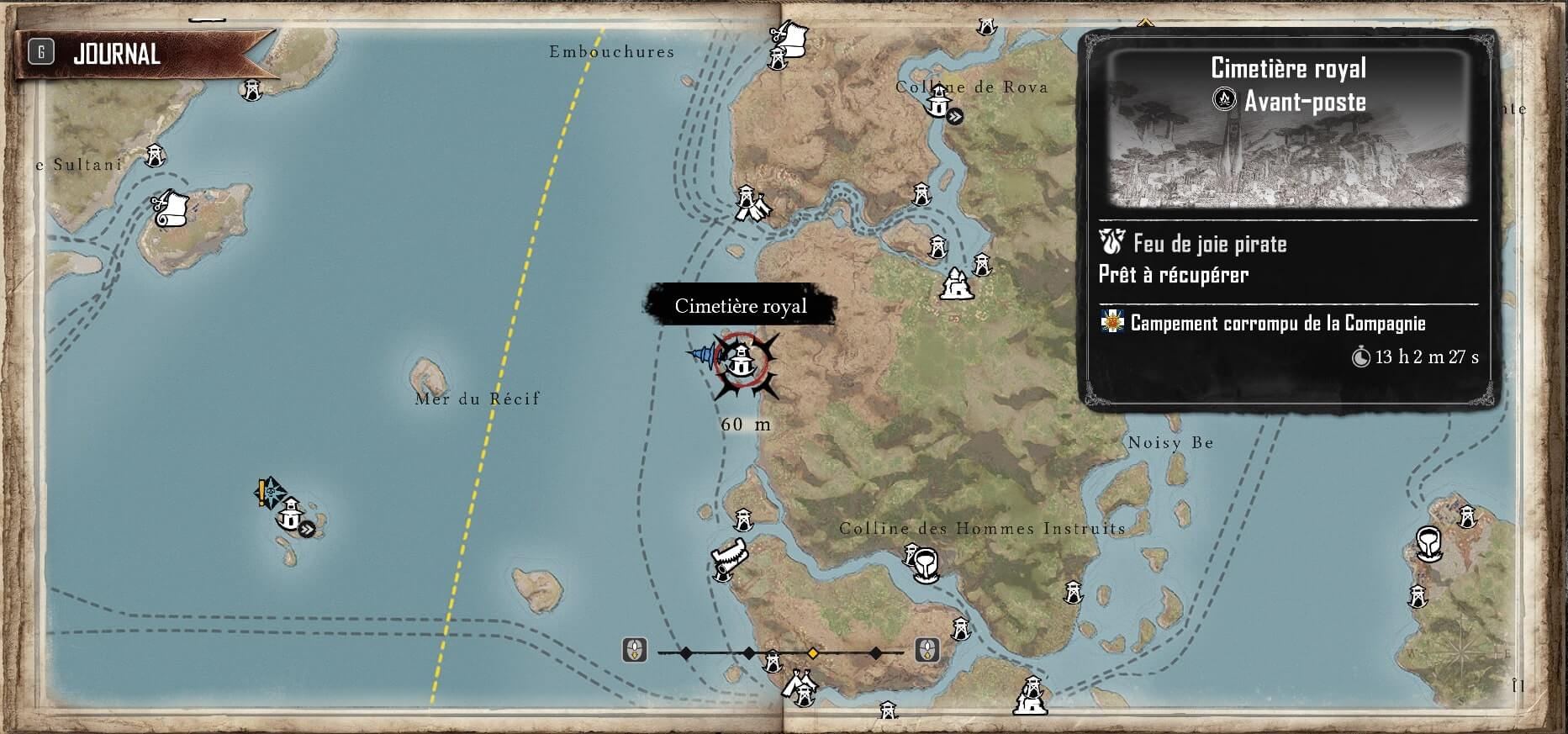treasure map location