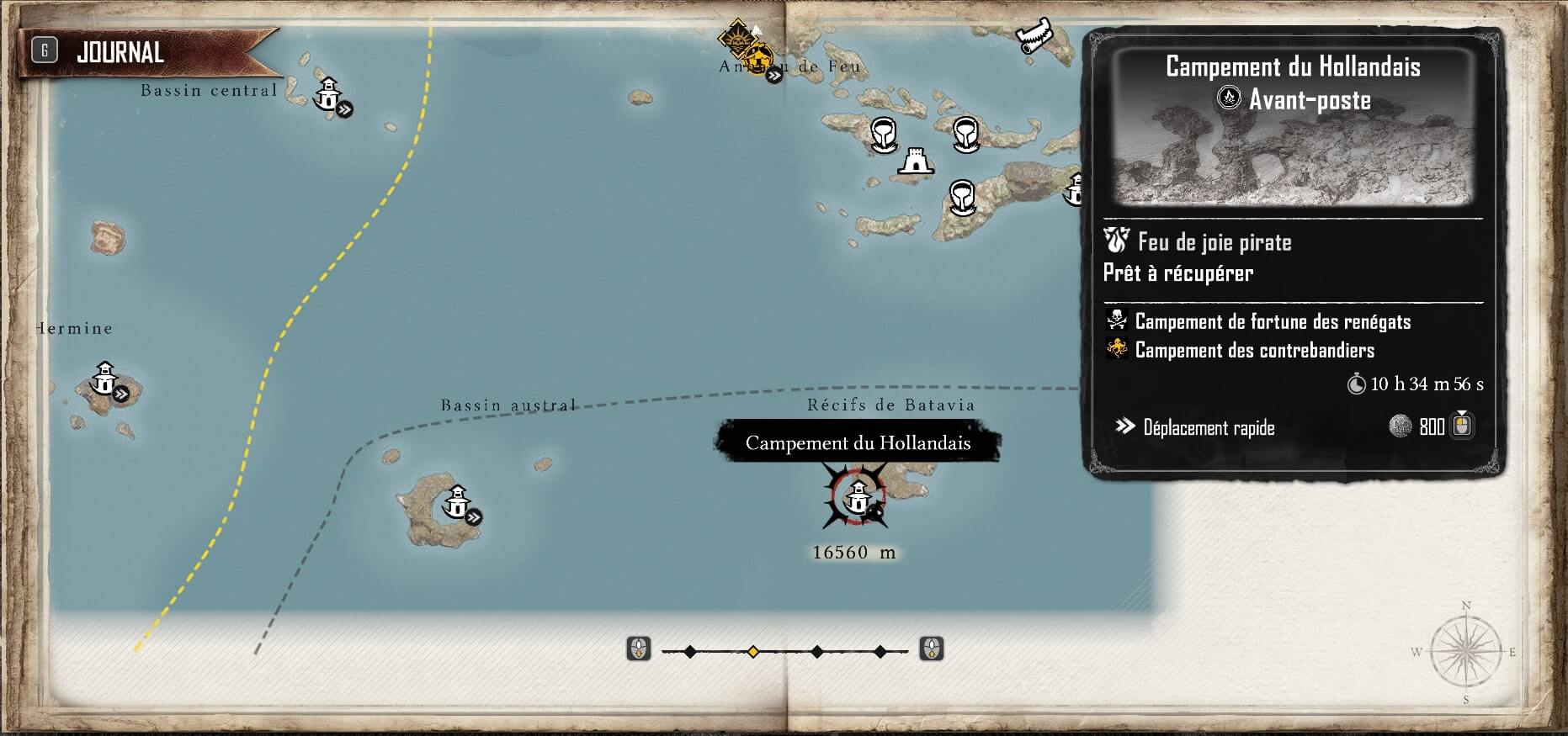 treasure map location