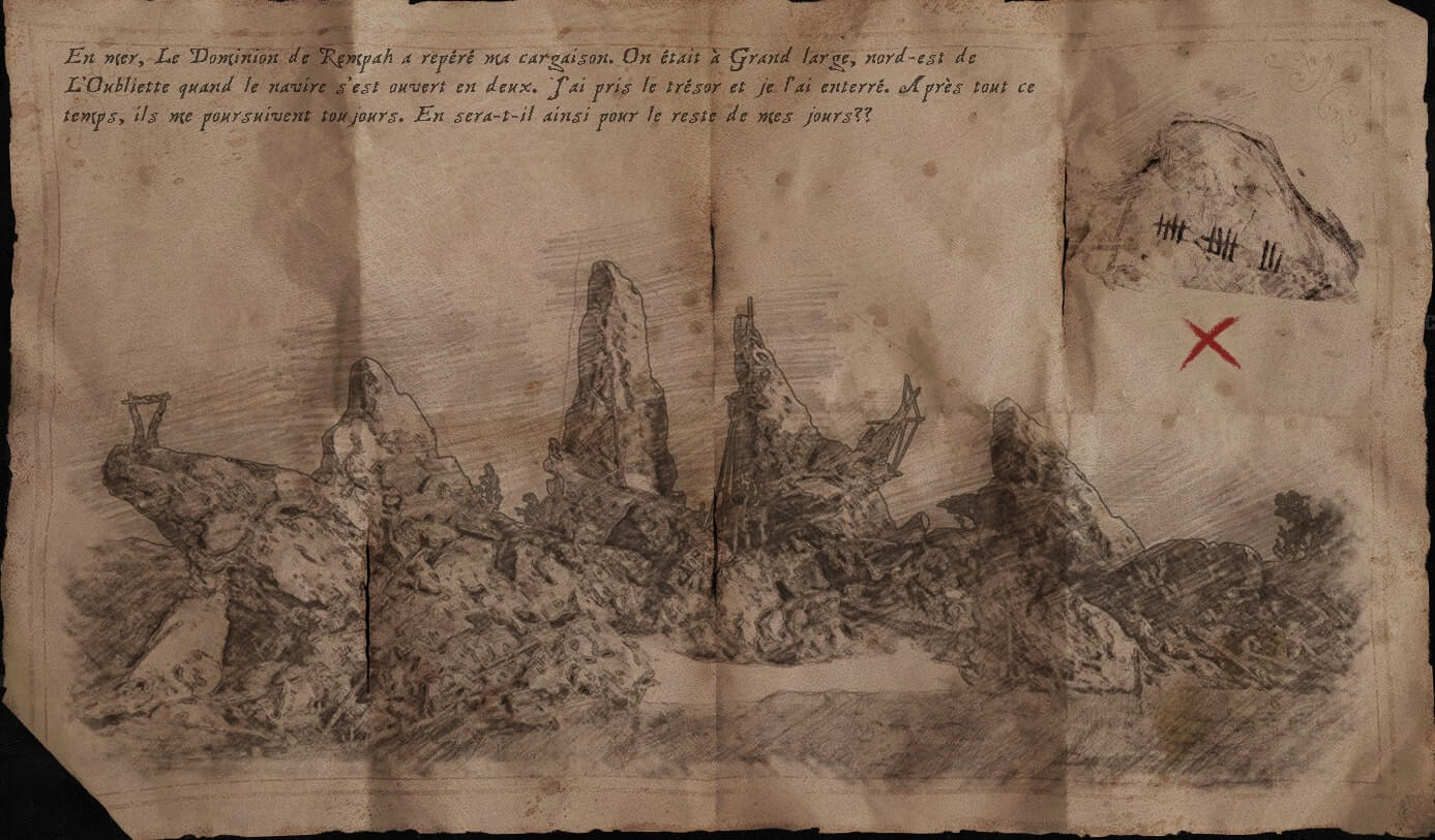 treasure map