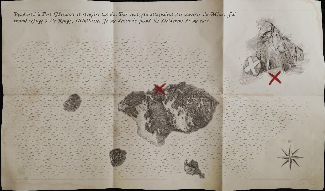 treasure map